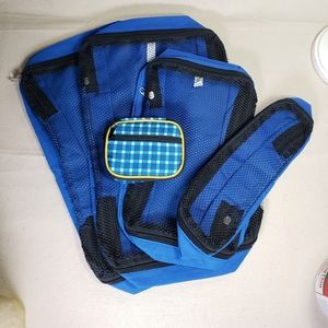 New packing cubes + vitamin/pill case